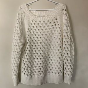 White American Eagle Outfitters Sweater